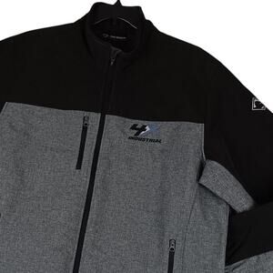 Dri-Duck DDX Soft Shell Jacket Mens XL Gray/Black Full Zip 4X Industrial Company